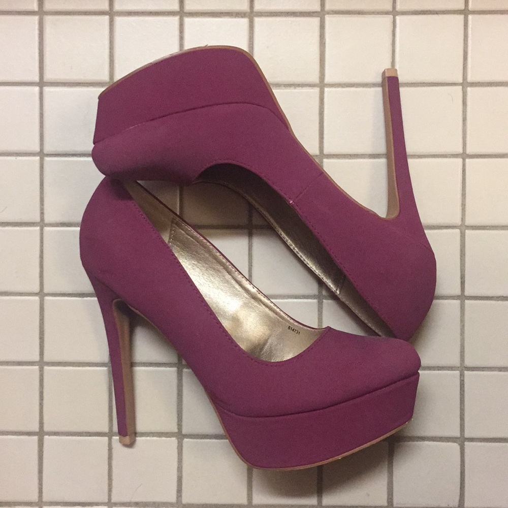 Jewel tone heels